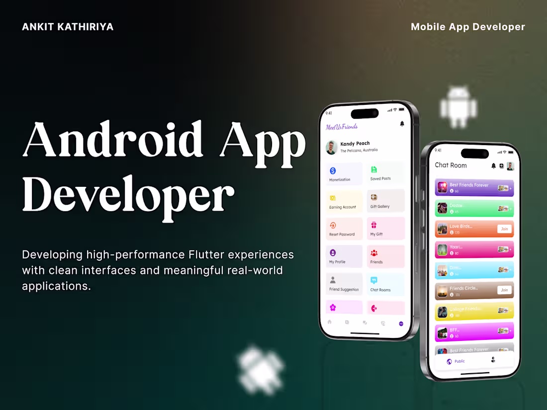 Cover image for Android applications Developer