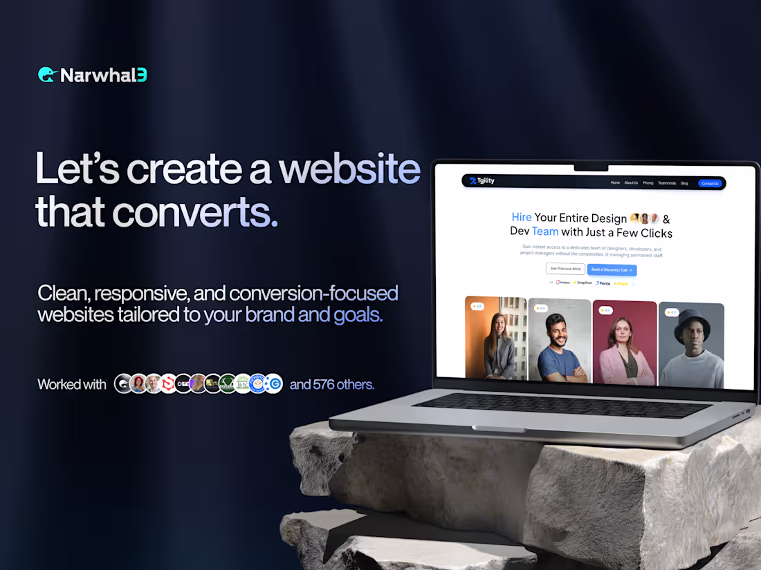 Cover image for Websites That Convert, Scale, and Inspire