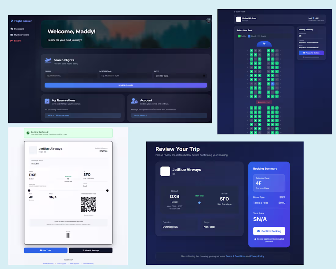 Cover image for SkyFlow | End-to-End Flight Engine
The