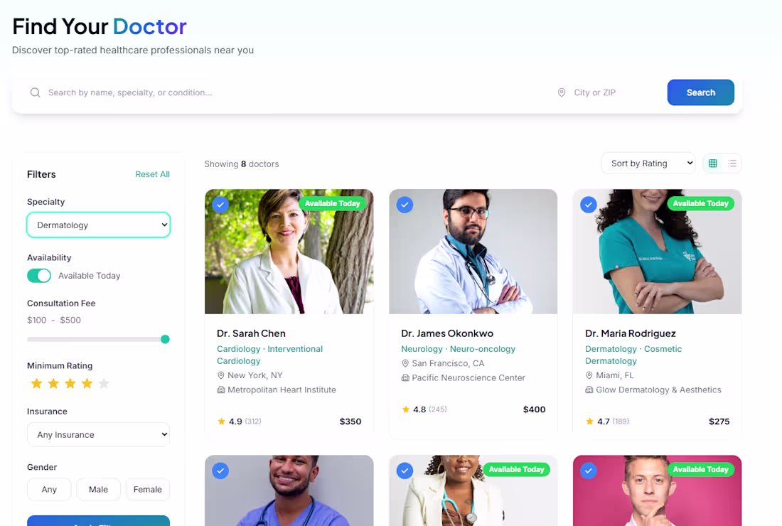 Cover image for Healix - Healthcare Discovery Platform