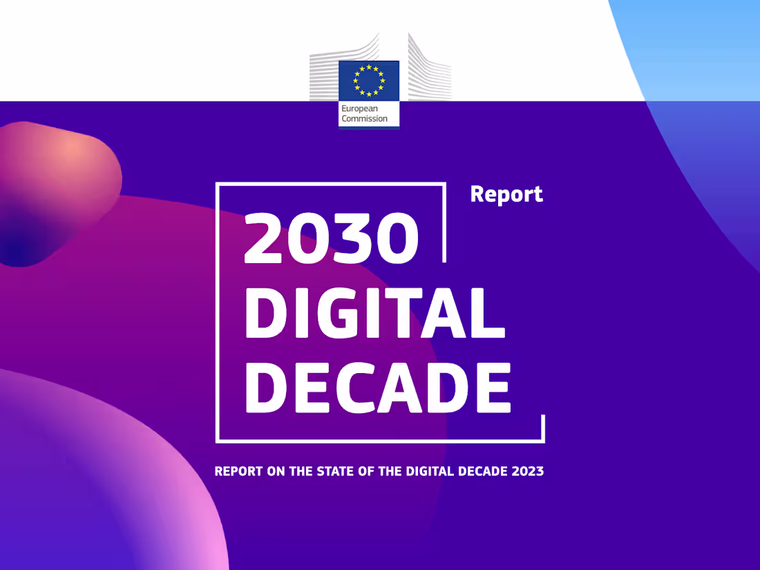 Cover image for Report design for the European Commission