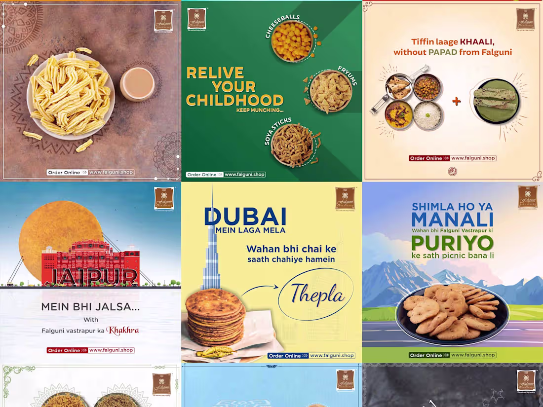 Cover image for Social Media Posts for Instagram & Facebook