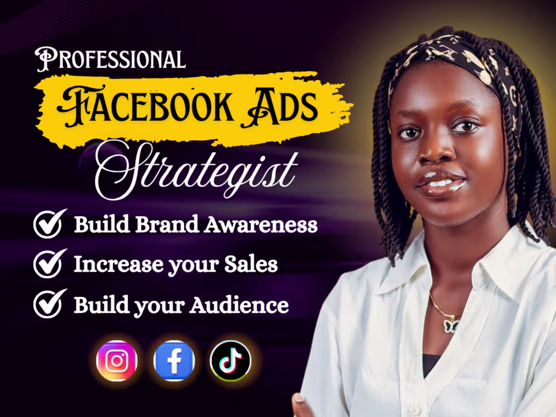 Cover image for Facebook Ads Strategist | Helping Brands Turn Clicks into Client