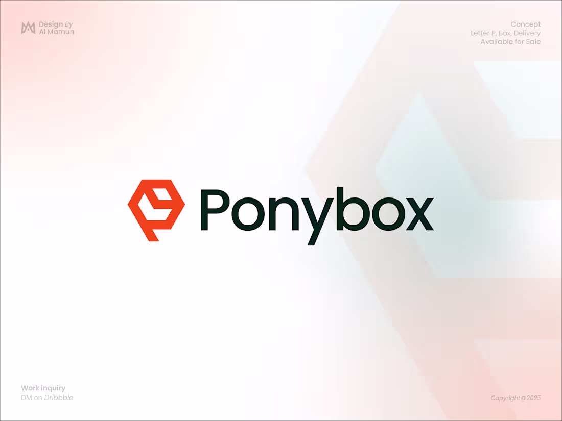 Cover image for Ponybox Logo Design