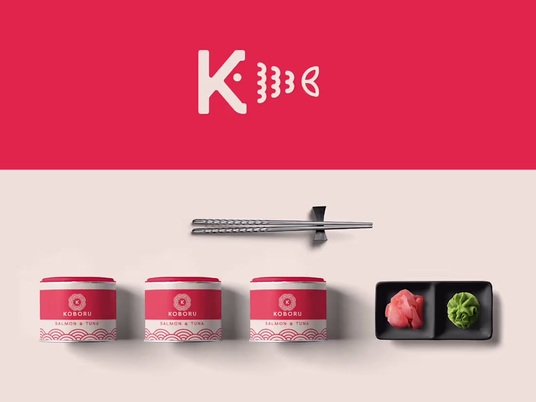 Cover image for Koboru Sushi Restaurant Brand Identity & Packaging