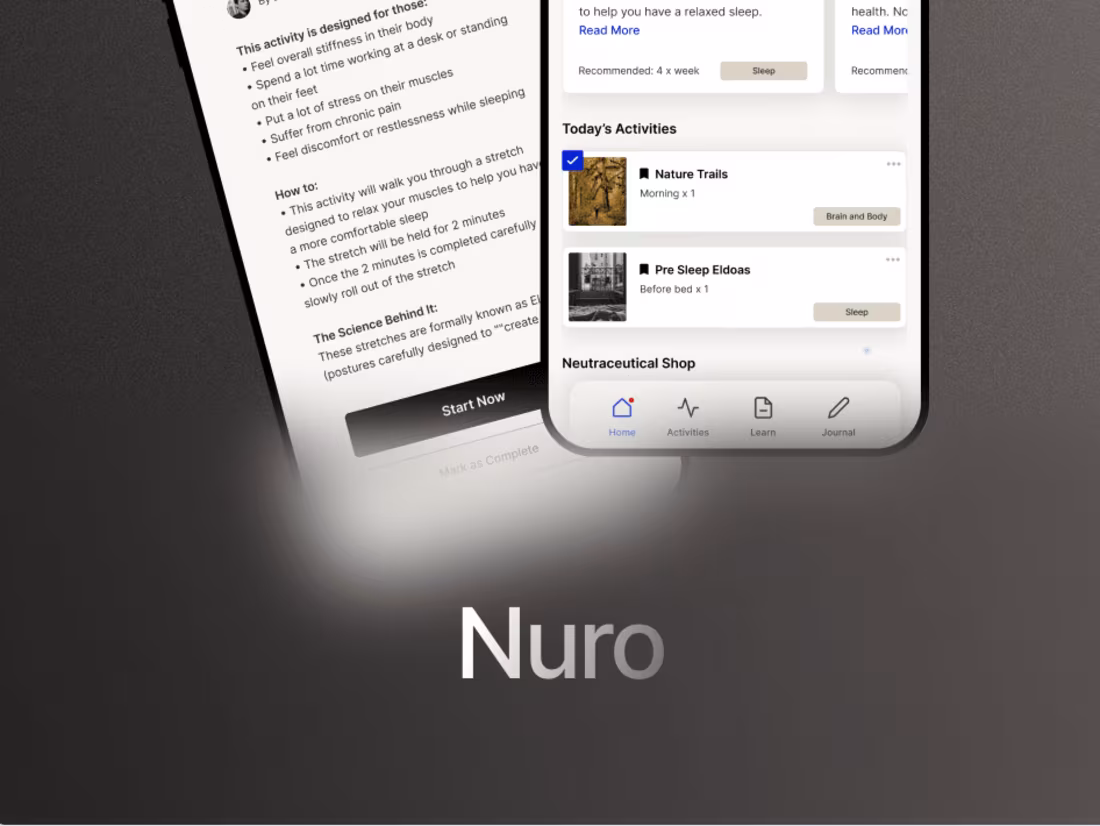 Cover image for iOS App for Health and Wellness