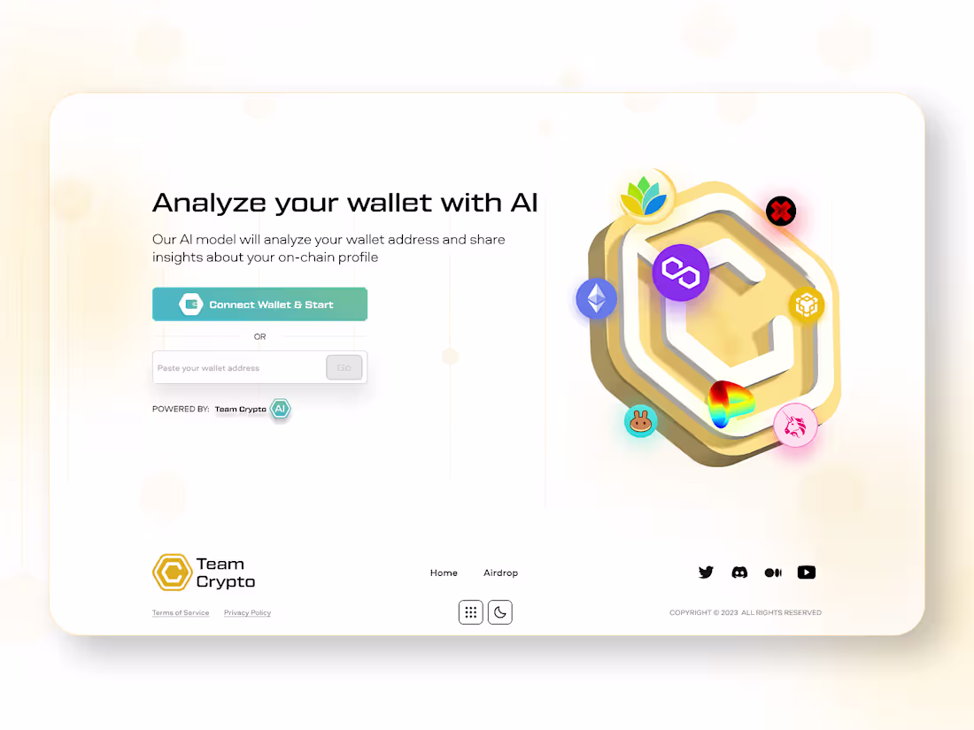 Cover image for AI DeFI Wallet Analyze Product 🔬