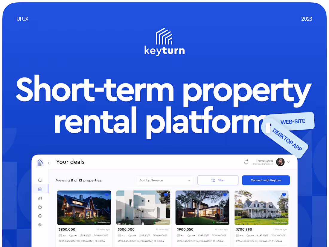 Cover image for UI UX Design for investment platform