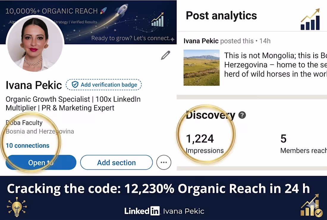 Cover image for Organic Reach Engine: 100x Growth Strategy