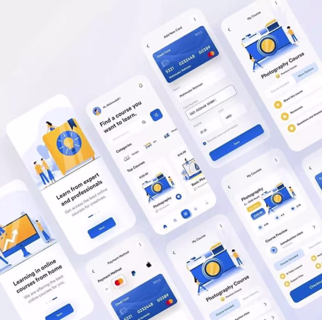 Cover image for Courses Mobile Application