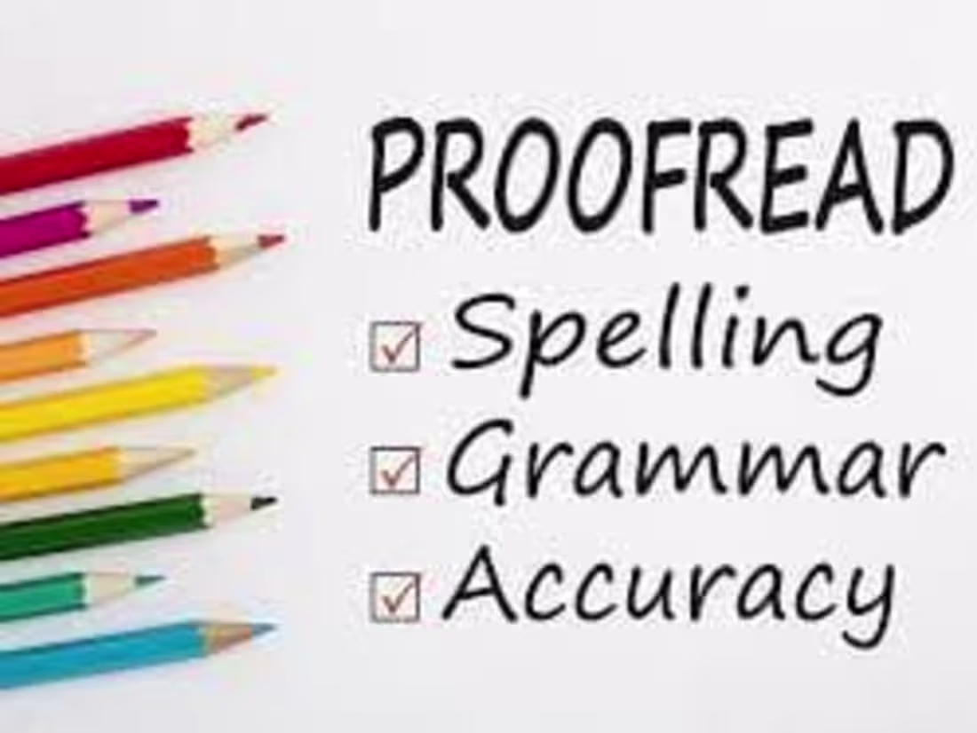 Cover image for Proofreading & Editing Services