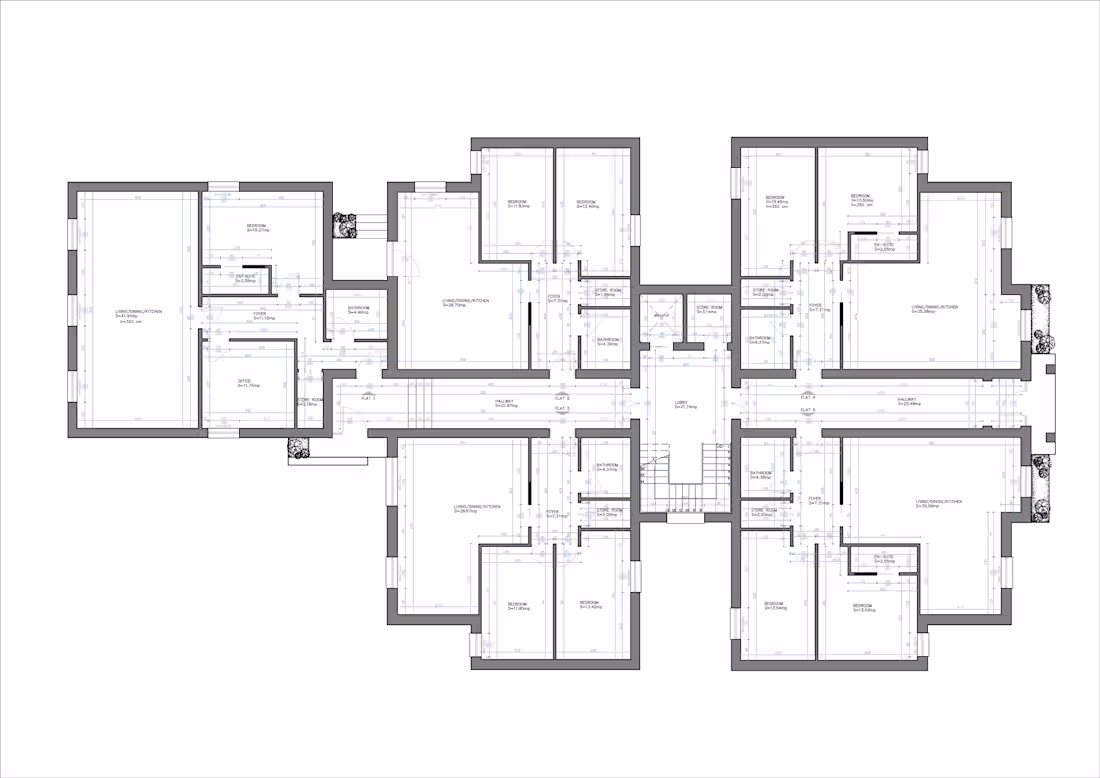 Cover image for Architectural floorplan