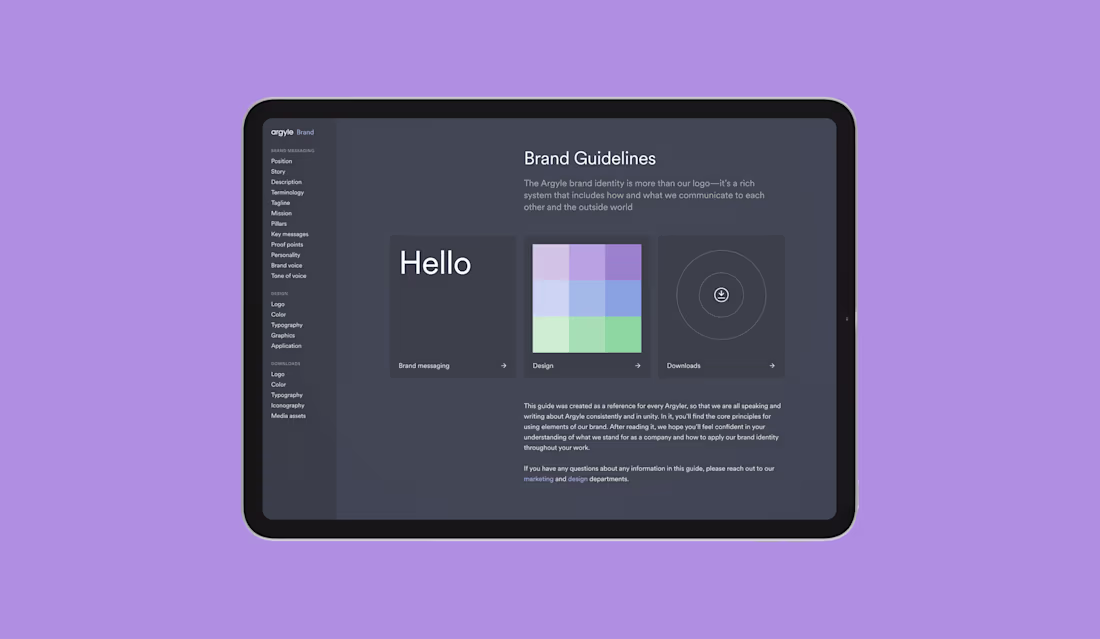 Cover image for Argyle