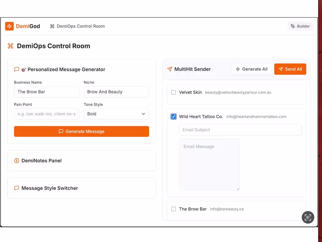 Cover image for AI Cold Outreach Setup (Email, WhatsApp, DM)
