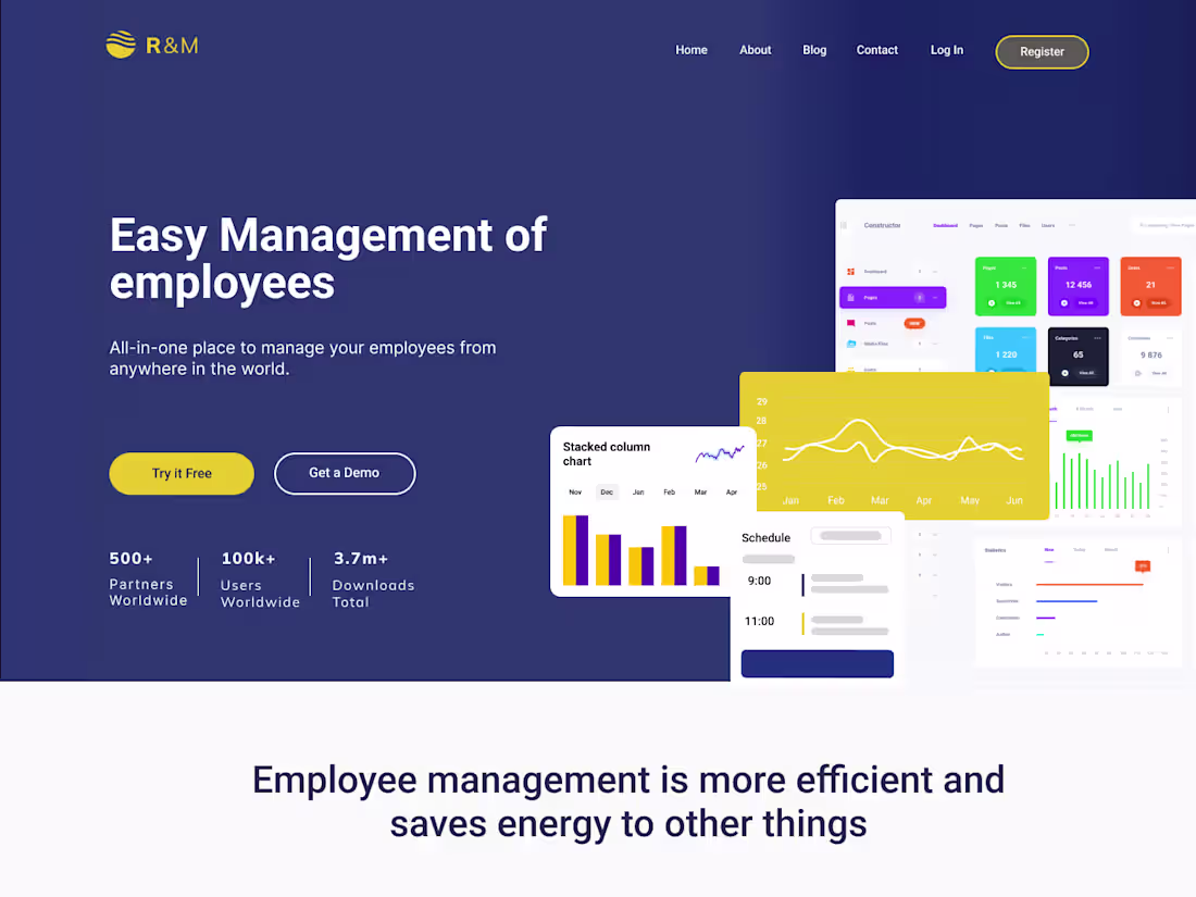Cover image for Employee Management App- Connect, Manage, Succeed