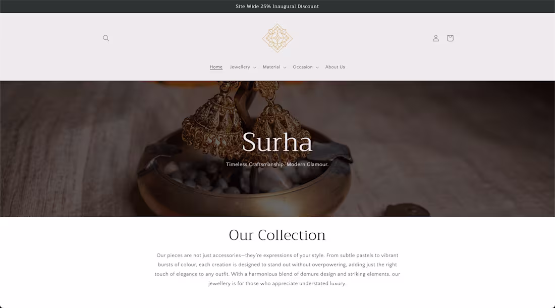 Cover image for Jewellery Shopify Website with 100+ SKUs