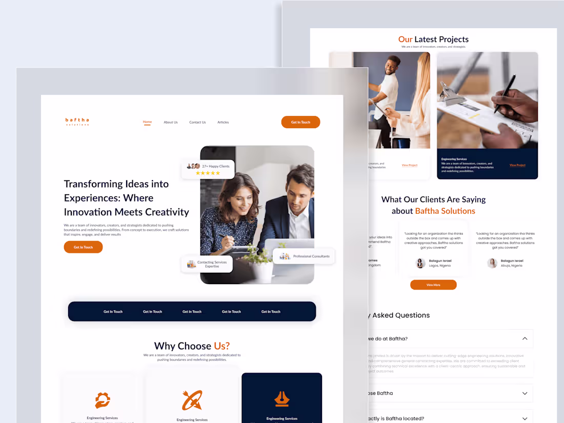 Cover image for Website Design