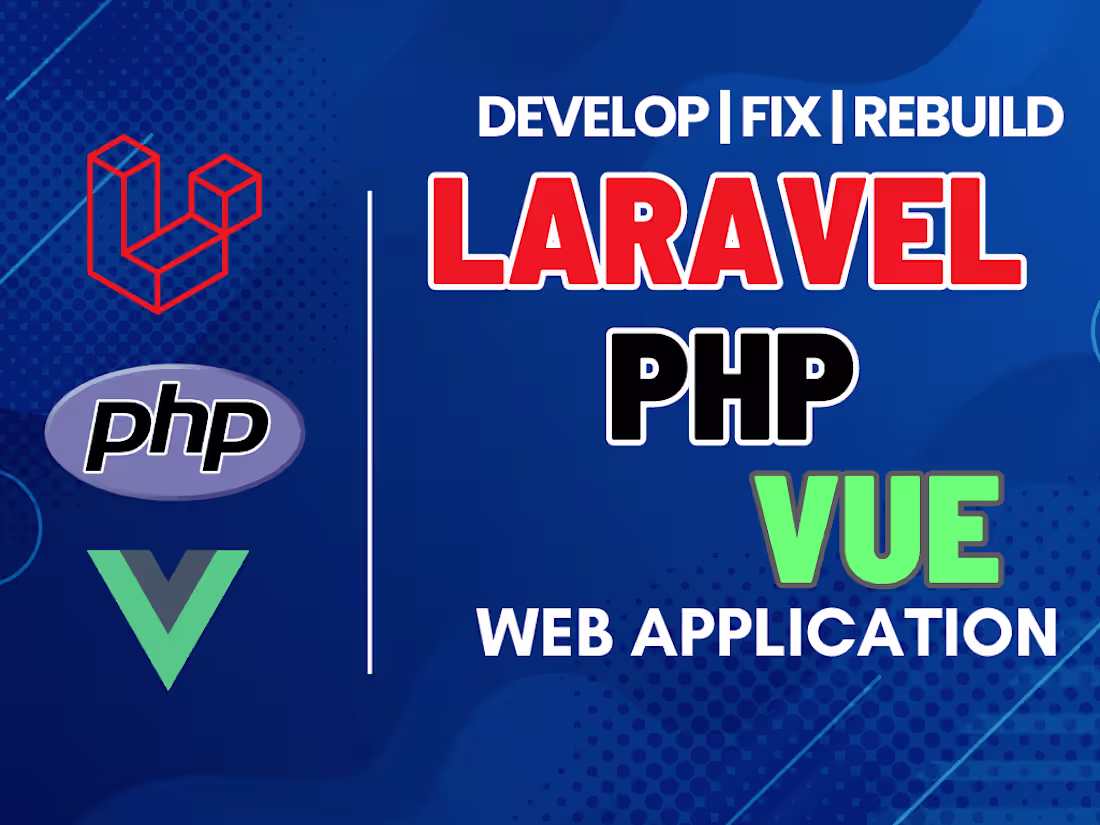 Cover image for Laravel and Vue.js Web Applications