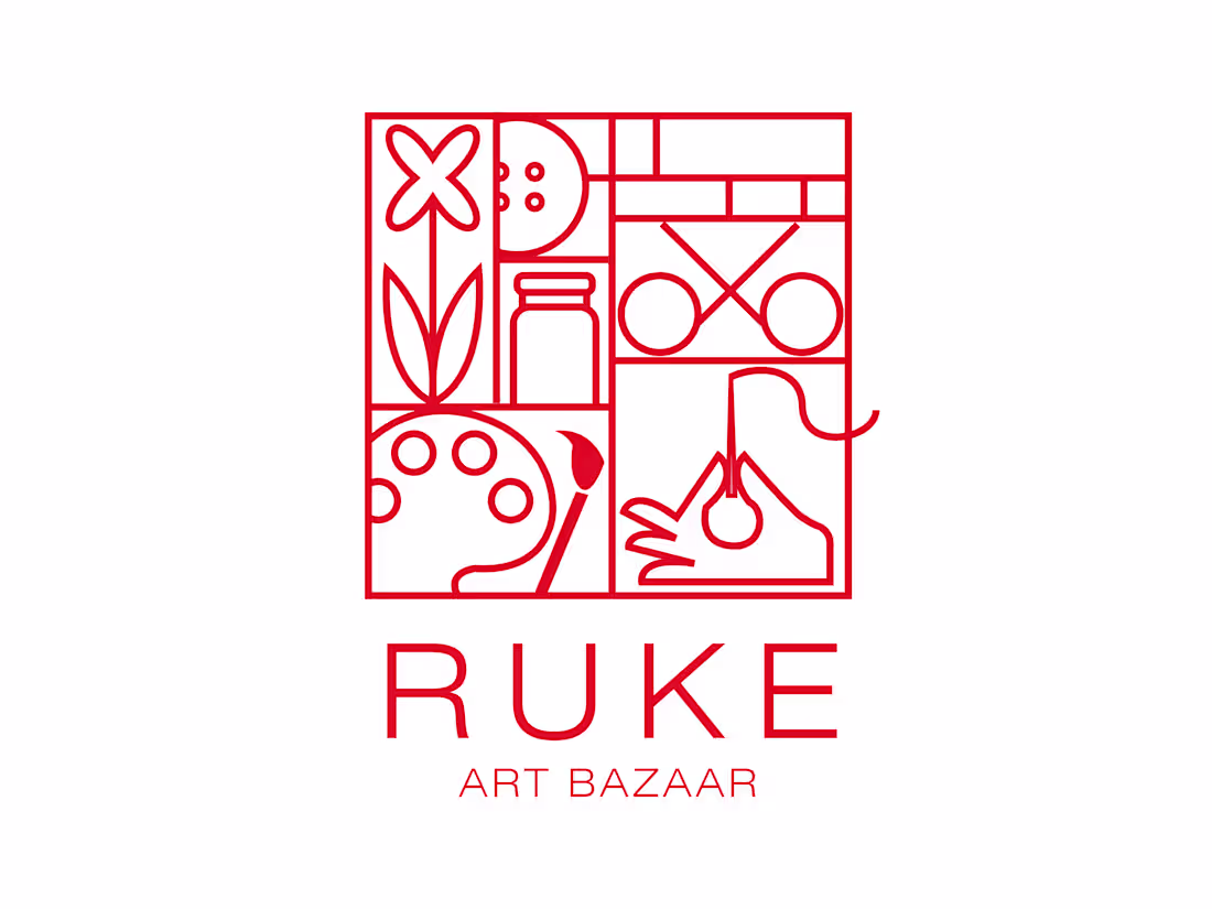 Cover image for Logo Design + Branding for Ruke.