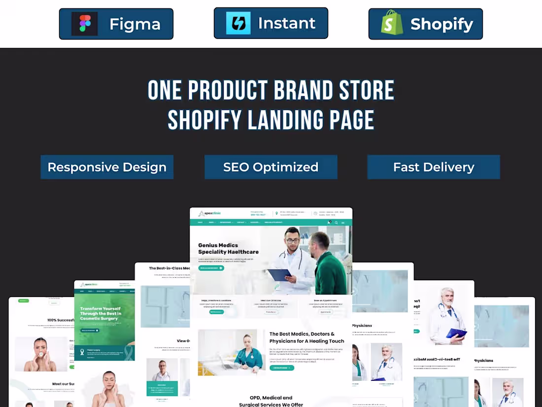 Cover image for Convert Figma Design To Shopify Store With Instant Page Builder