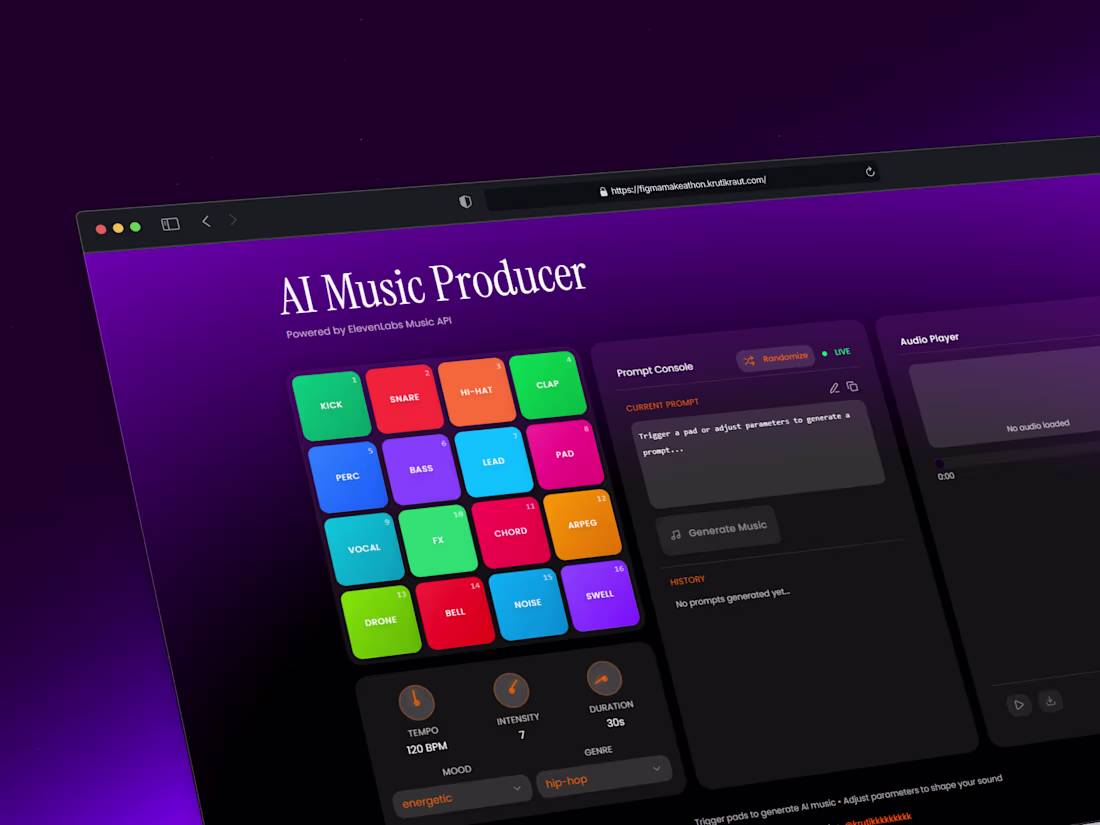 Cover image for AI Music Producer
