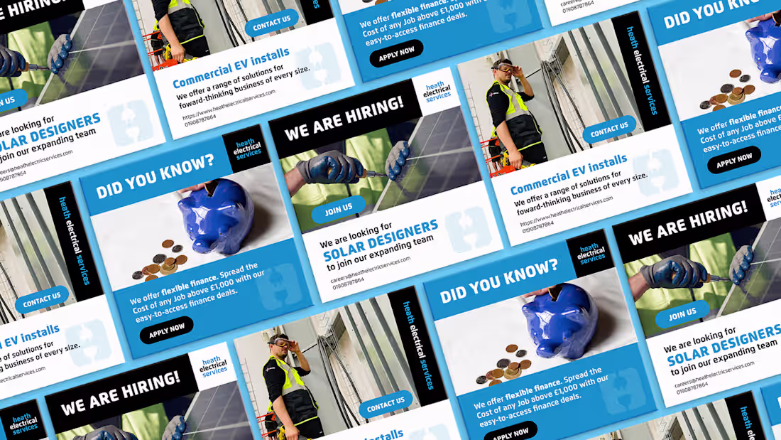 Cover image for HES Social Media Redesign on Behance