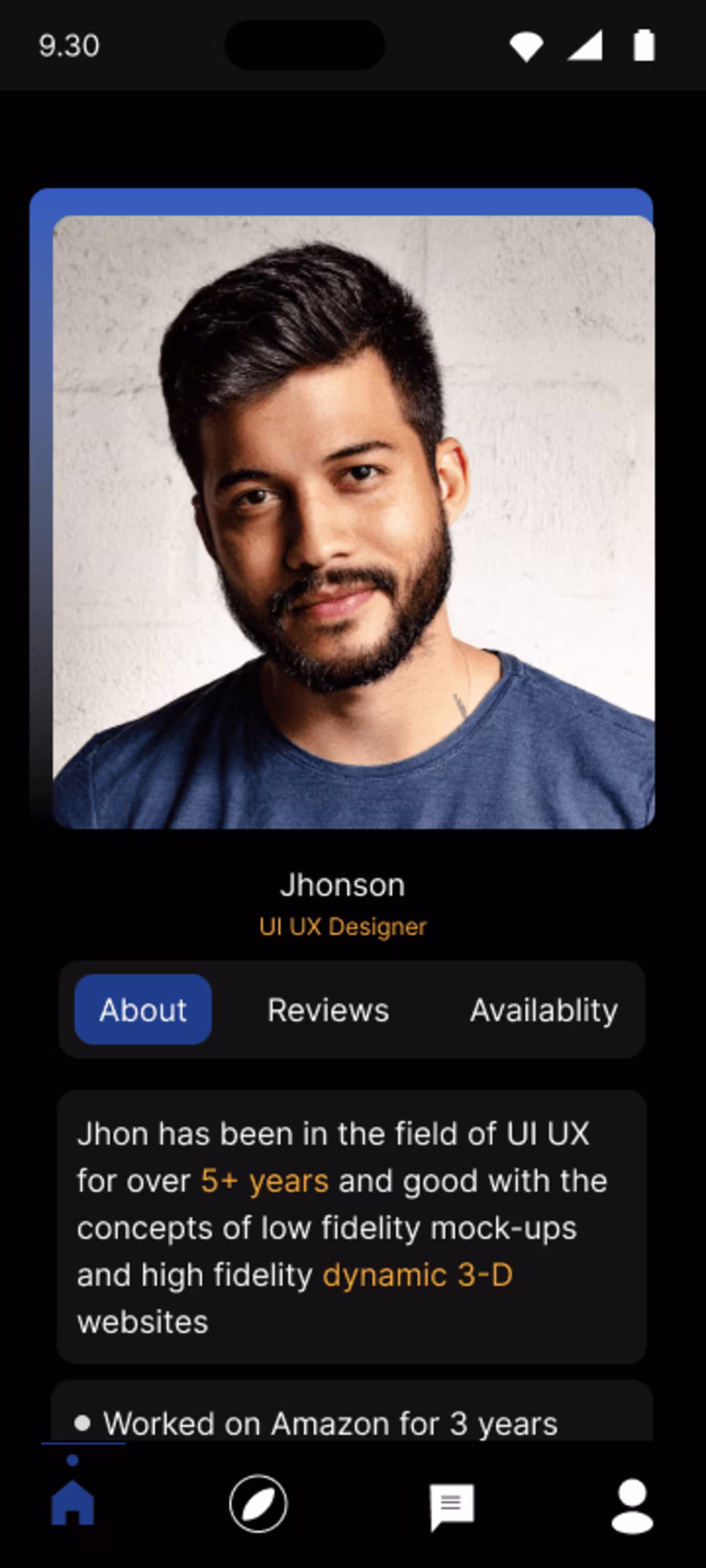 Cover image for Modern App Interface for Startup
