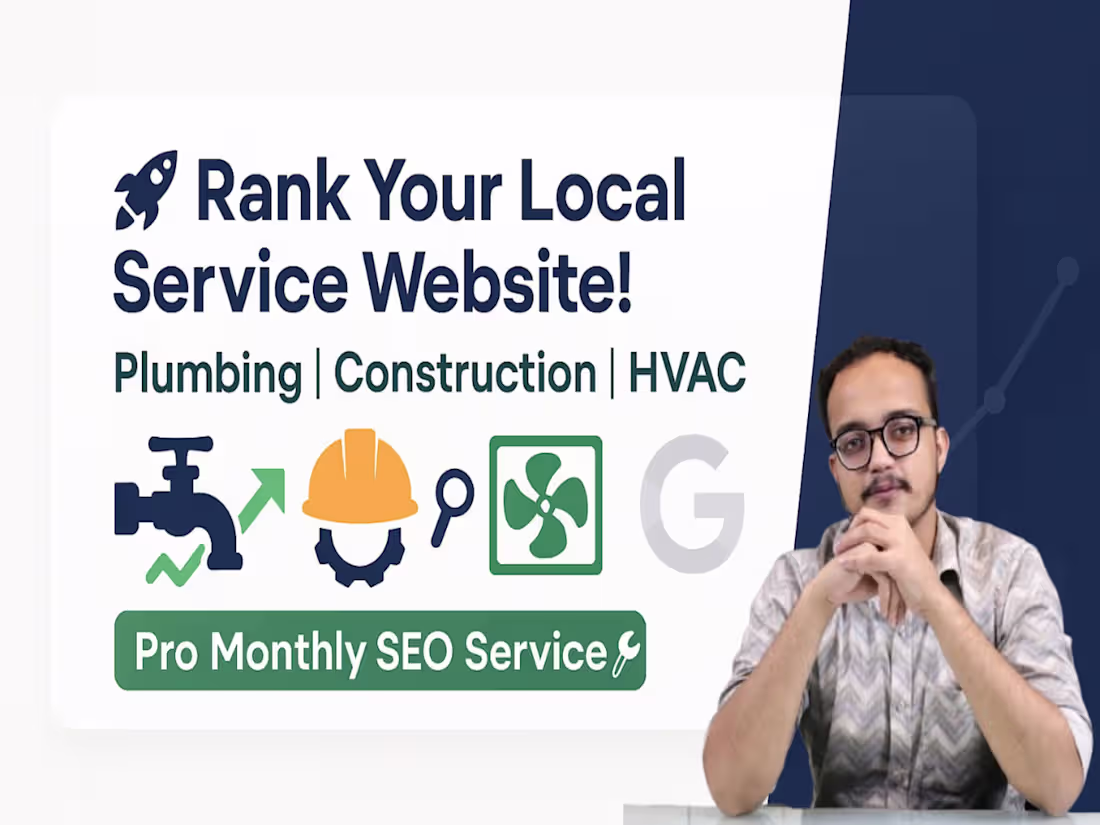 Cover image for Monthly SEO service for local businesses and e-commerce brands