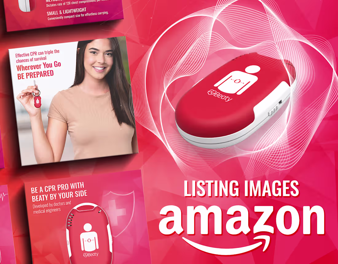 Cover image for Amazon Listing Images | CPR Feedback Device