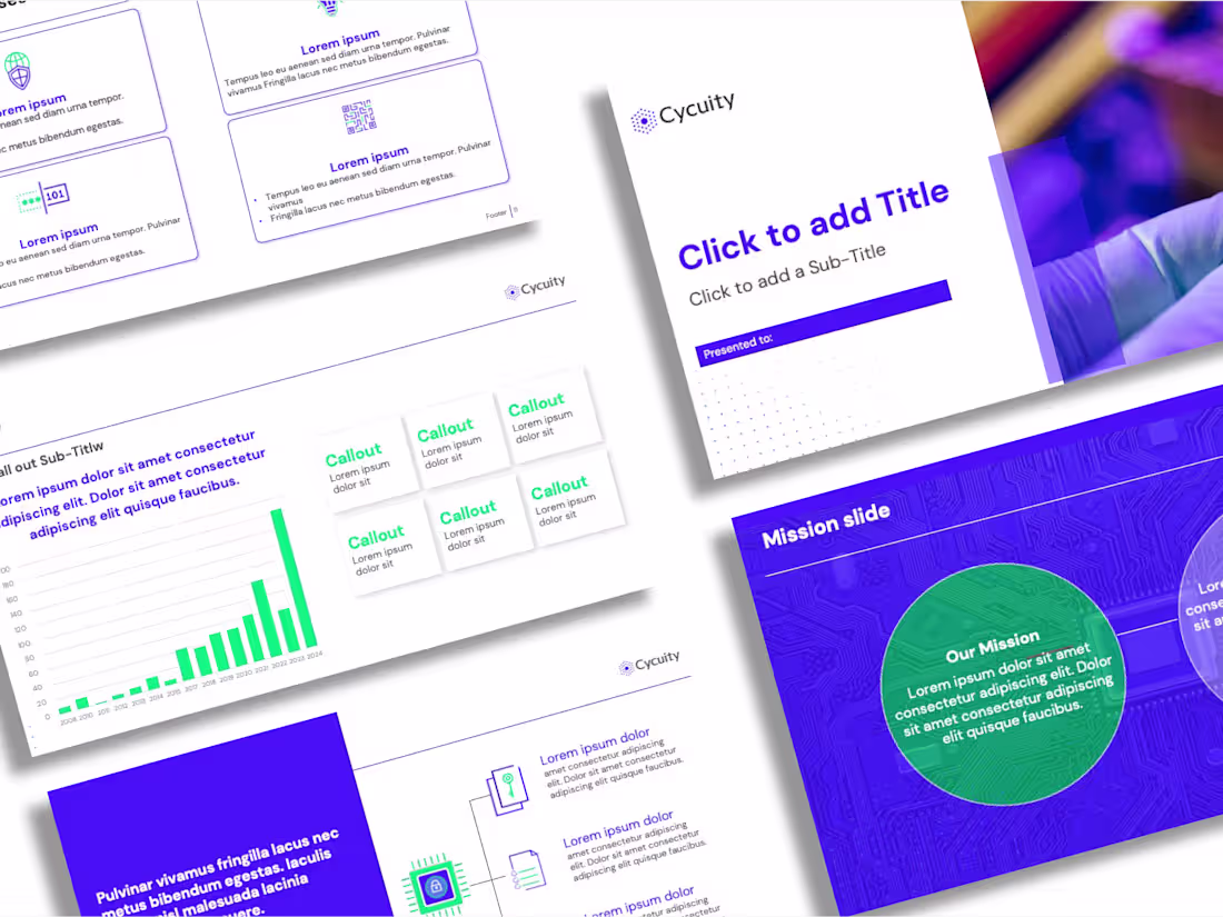 Cover image for Branding | Pitch Deck | Iconography Library | Motion Graphics