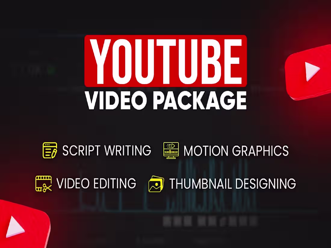 Cover image for YouTube Video Editor & Storyteller for High-Retention Fast Cuts