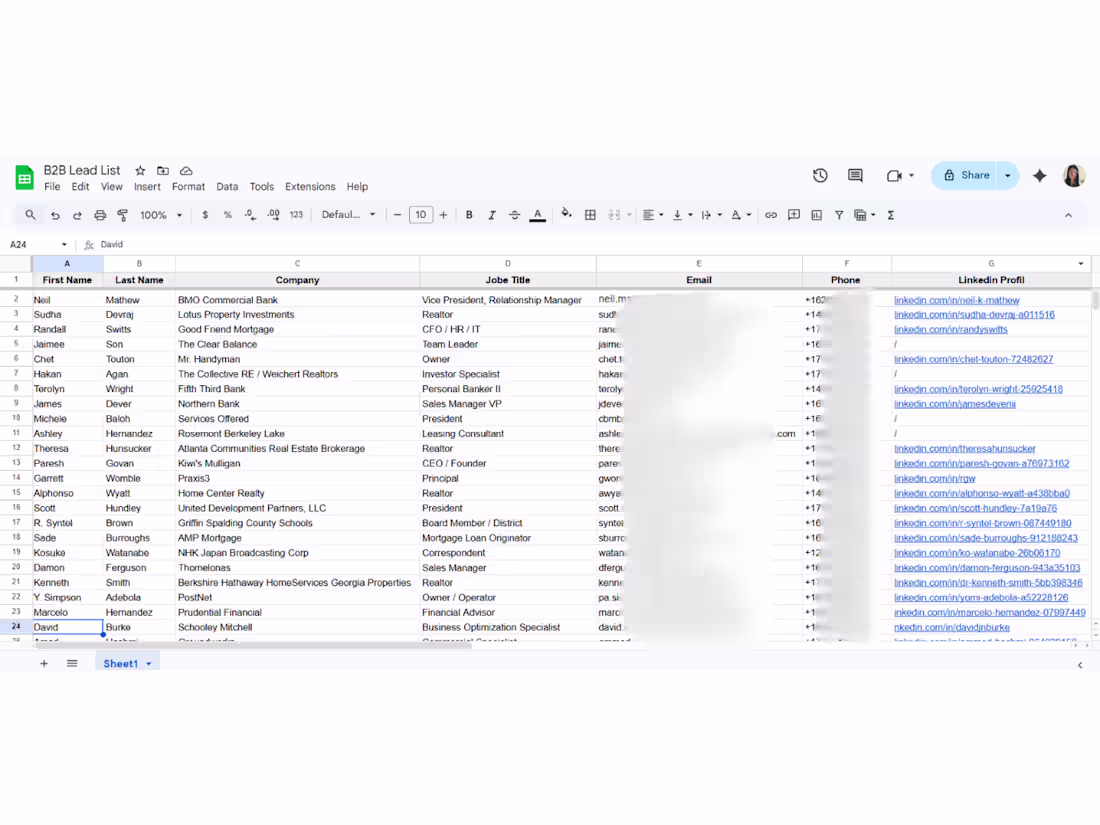 Cover image for B2B Lead Generation & Contact