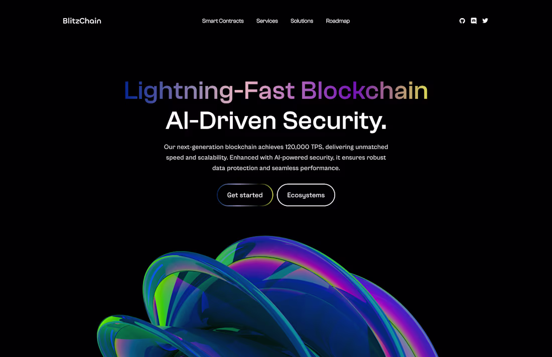 Cover image for BlitzChain Wordpress Website Development