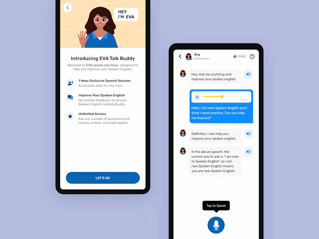 Cover image for EVA - English Assistant