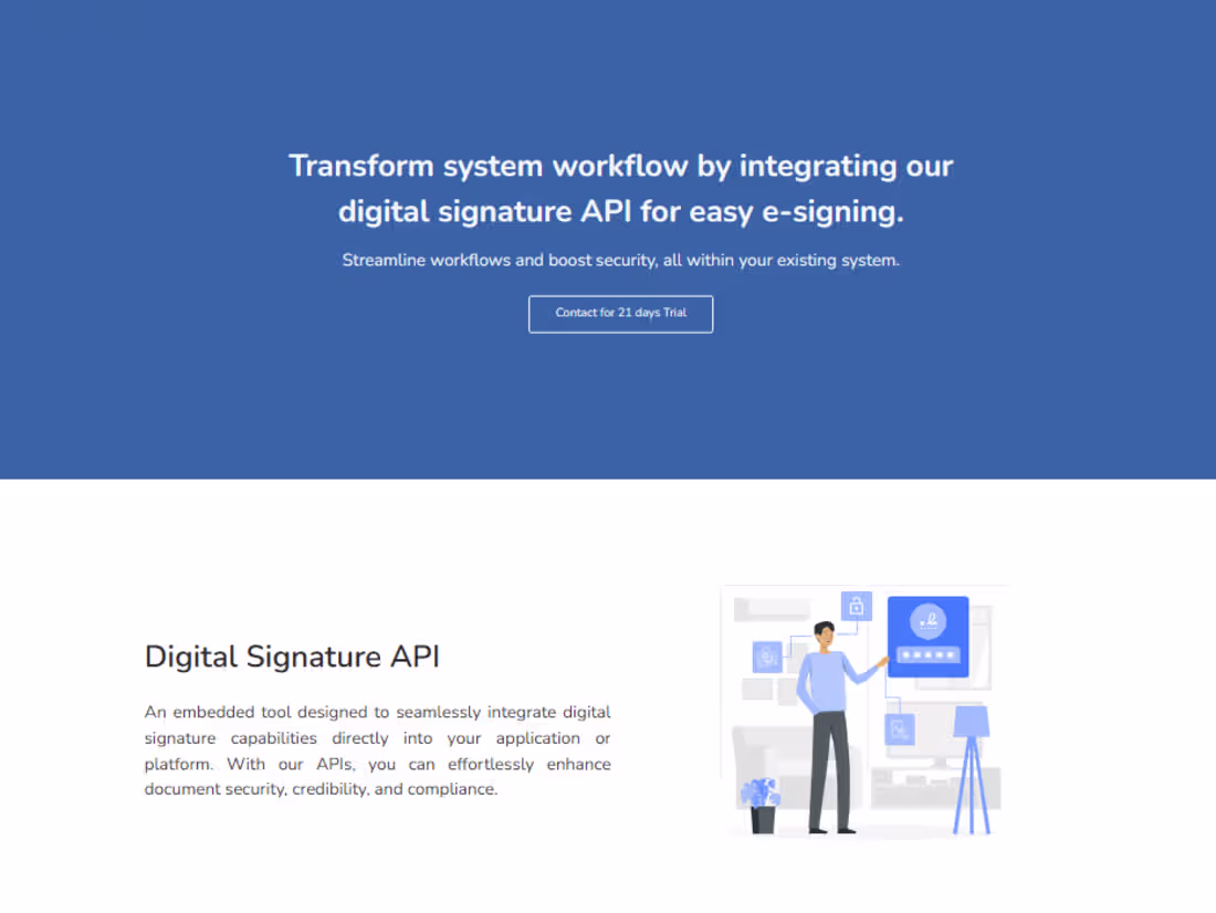 Cover image for Digital Signature - Secure & Seamless E-Signing Solution