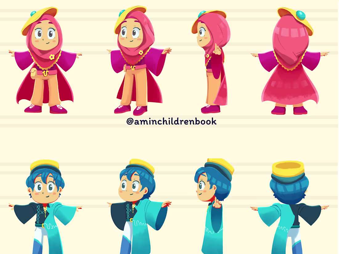 Cover image for Character Design - Character Sheet