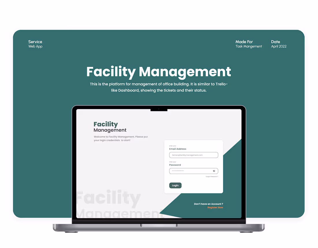 Cover image for Facility Management - Agile / Project / Work Management
