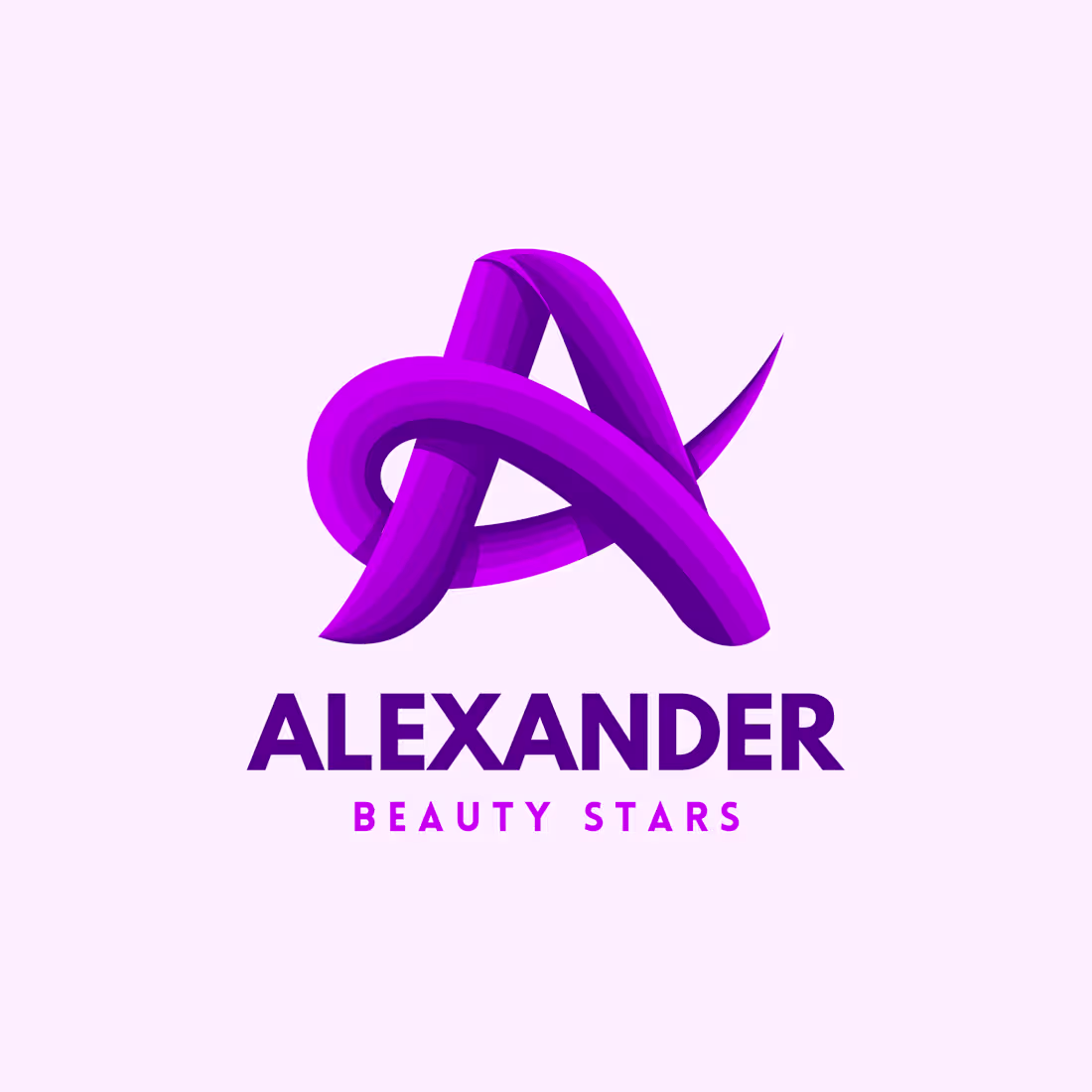 Cover image for Alexander beauty stars abstract logo project