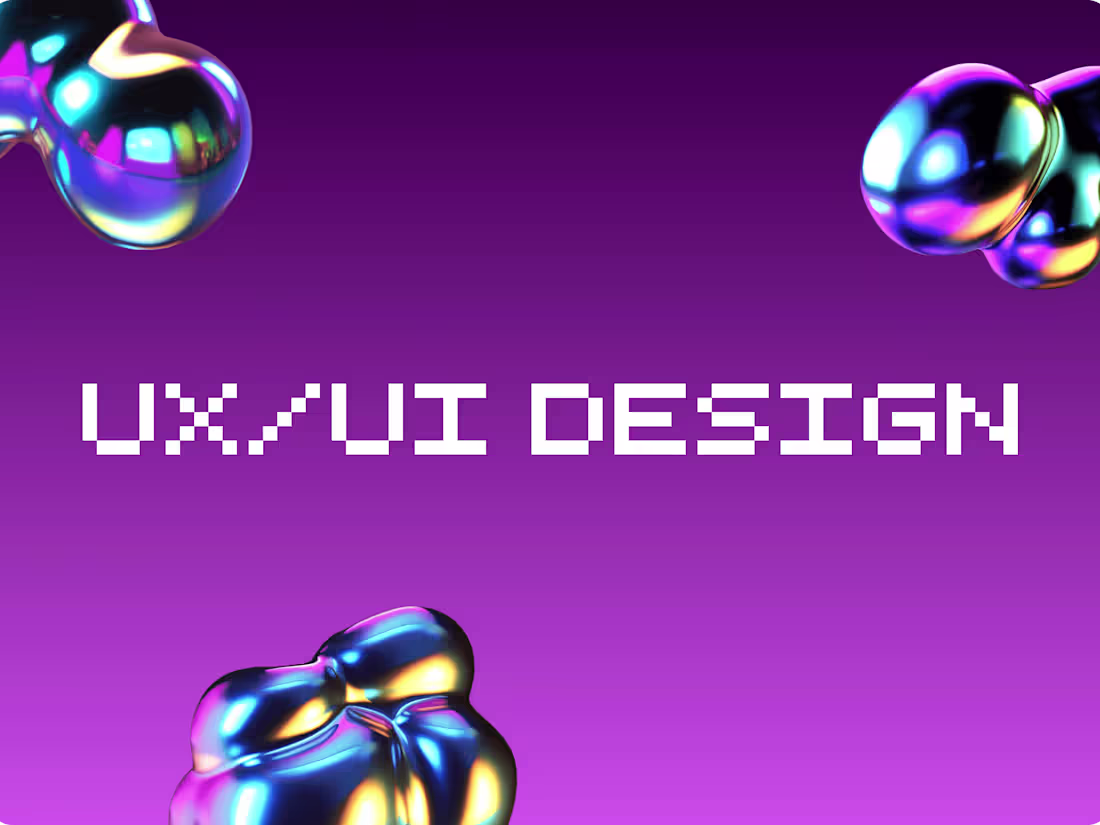 Cover image for UX/UI Design