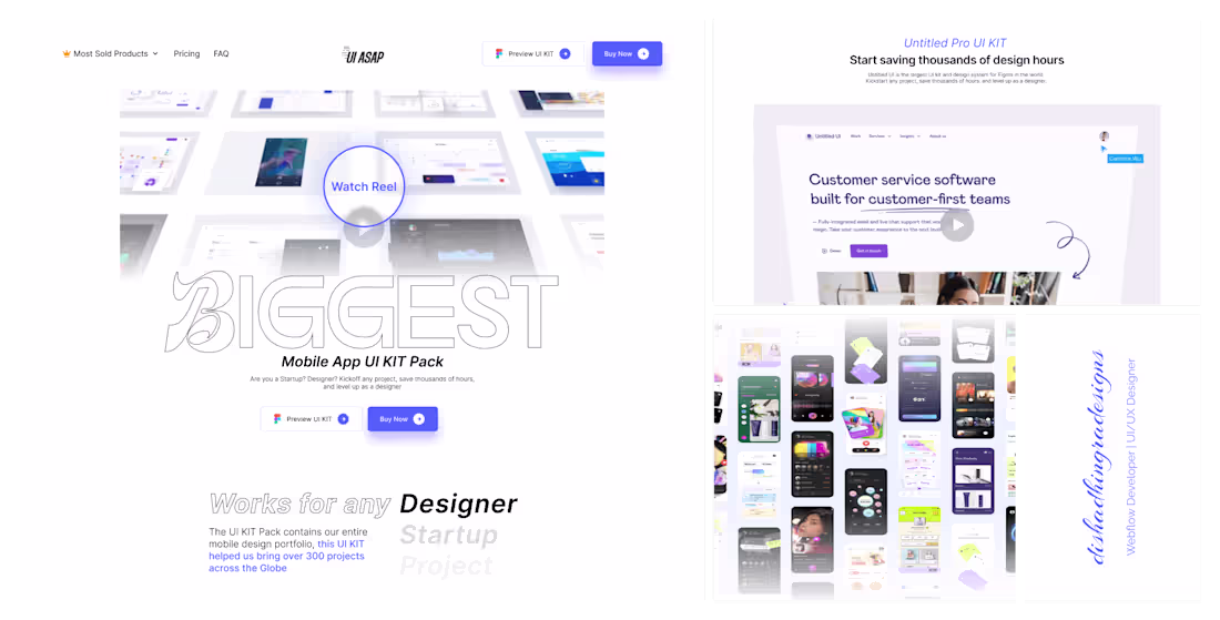 Cover image for UI ASAP | Webflow Development