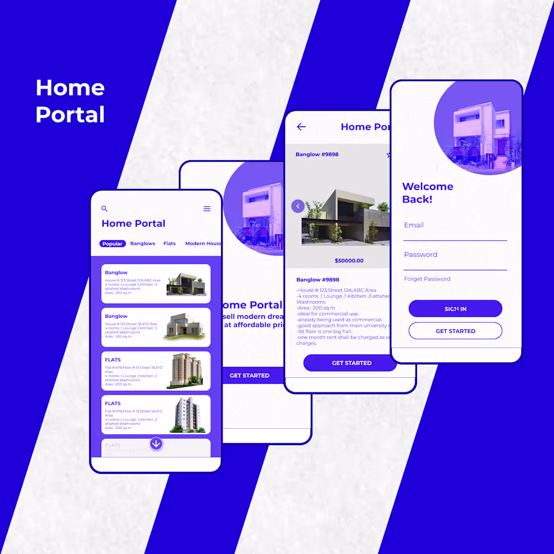 Cover image for Home Rental App UI –