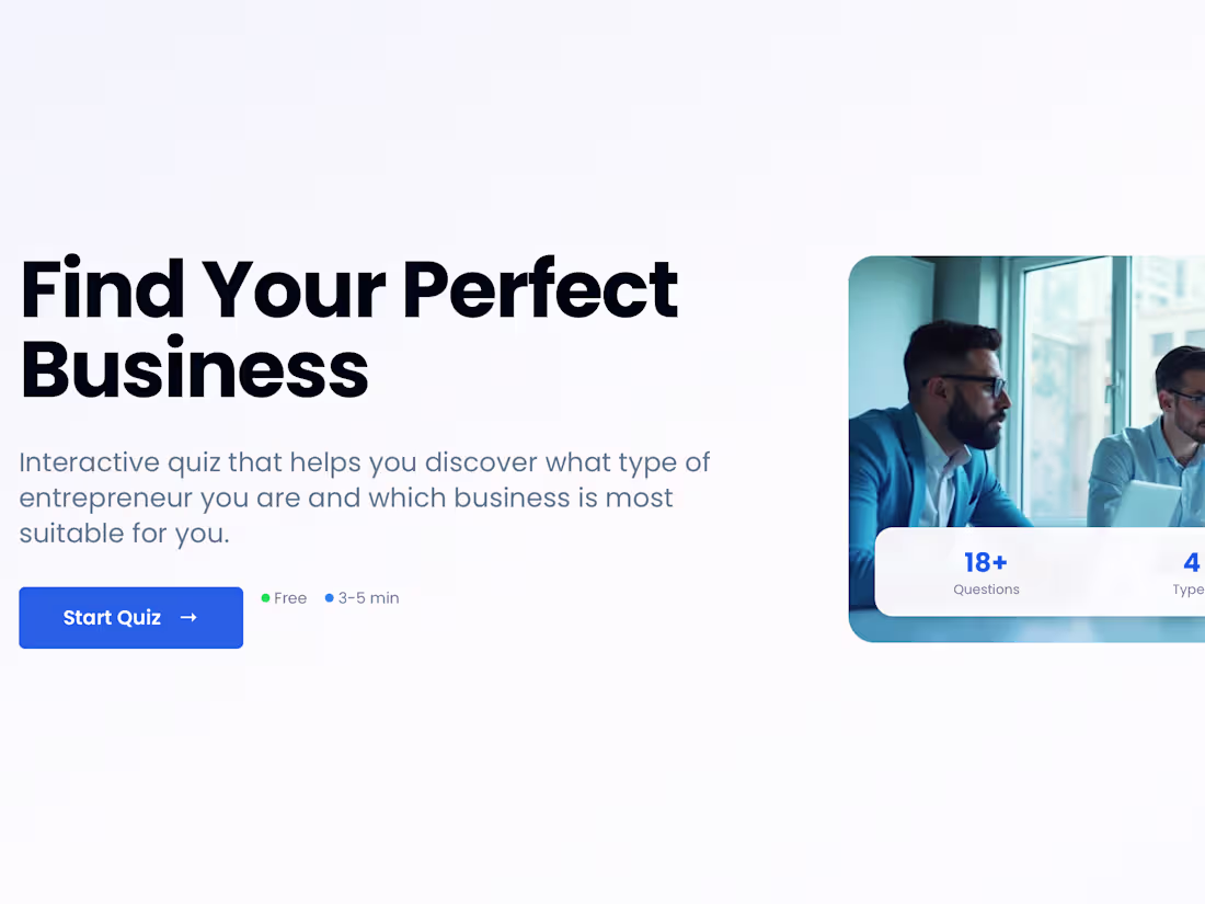 Cover image for Business Findr – Nájdite svoj ideálny biznis