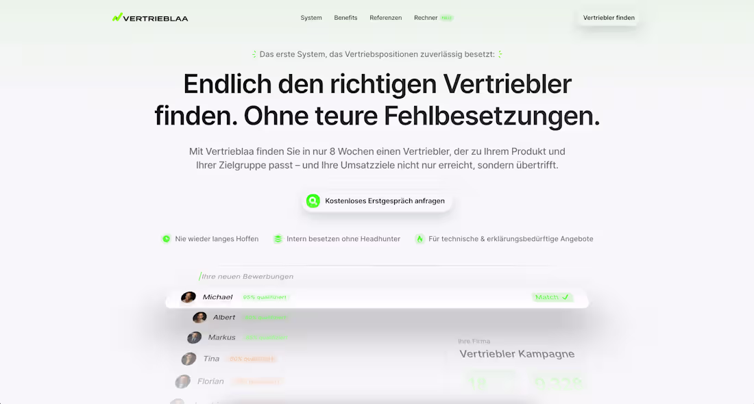 Cover image for Projekt: Vertrieblaa