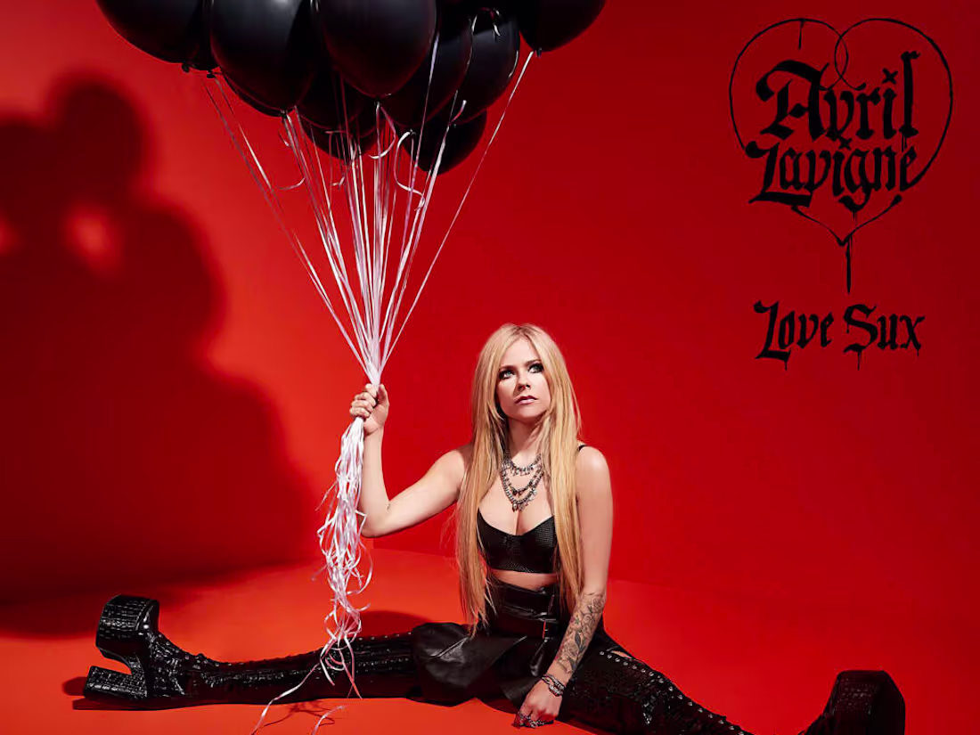 Cover image for Album Review: Avril Lavigne Love Sux