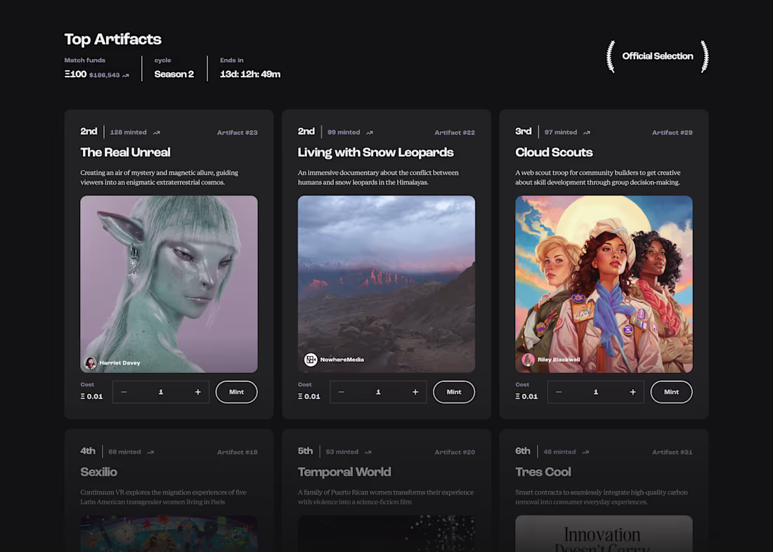 Cover image for Artizen Fund - Chief Product