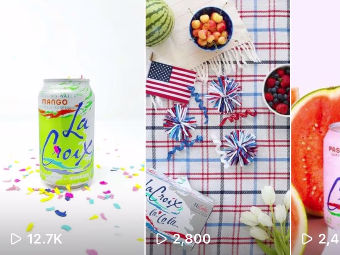 Cover image for LaCroix Sparkling Water IG Reels Launch Strategy