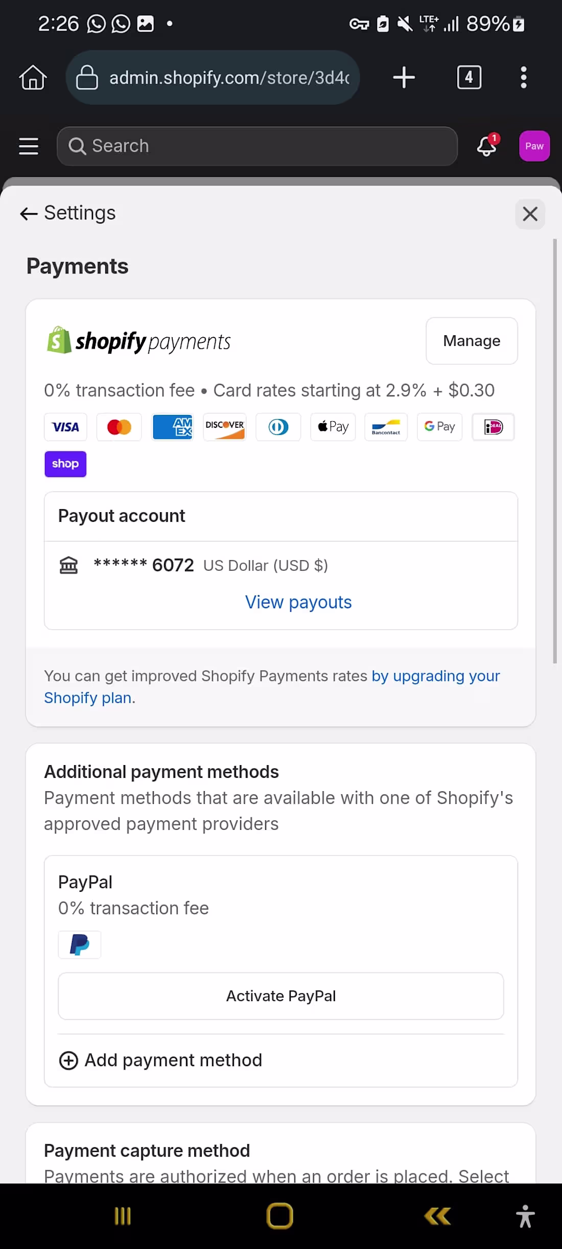 Cover image for Shopify payment gateway integration 