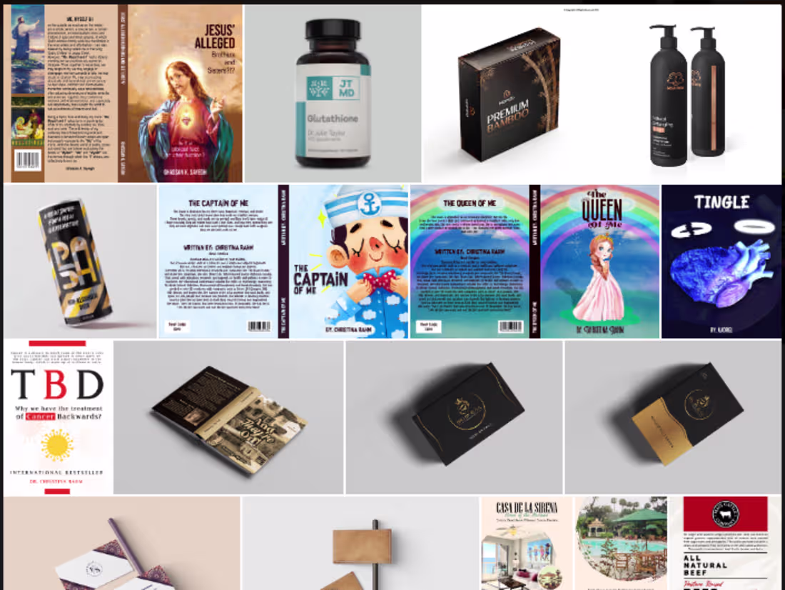 Cover image for Print Media and Packaging Designs