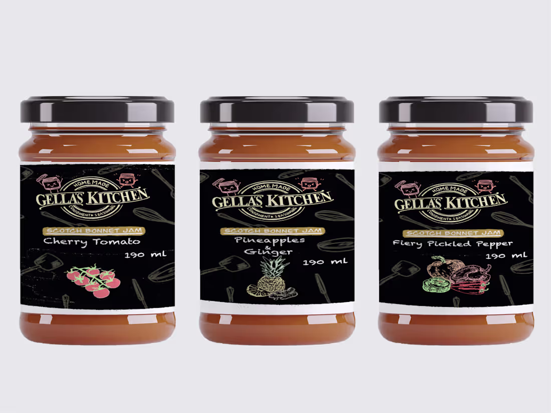 Cover image for Branding Live Project | GELLA’S KITCHEN 