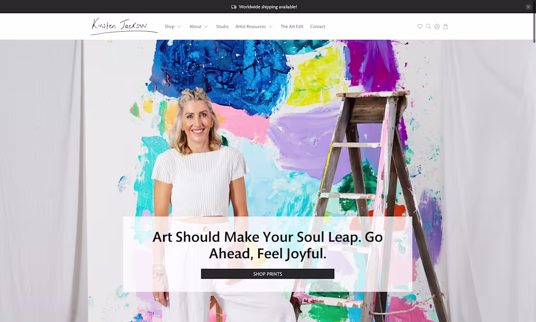 Cover image for Kirsten Jackson | Website Design & Build